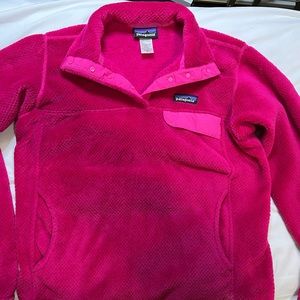 Patagonia Pullover Hot Pink Medium
